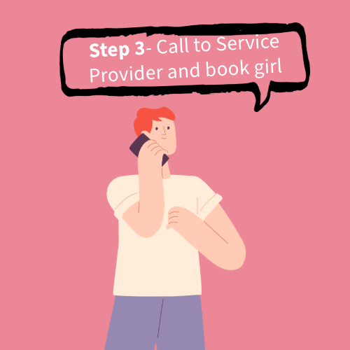 How to Book Genuine Call Girls in Gurgaon step-3